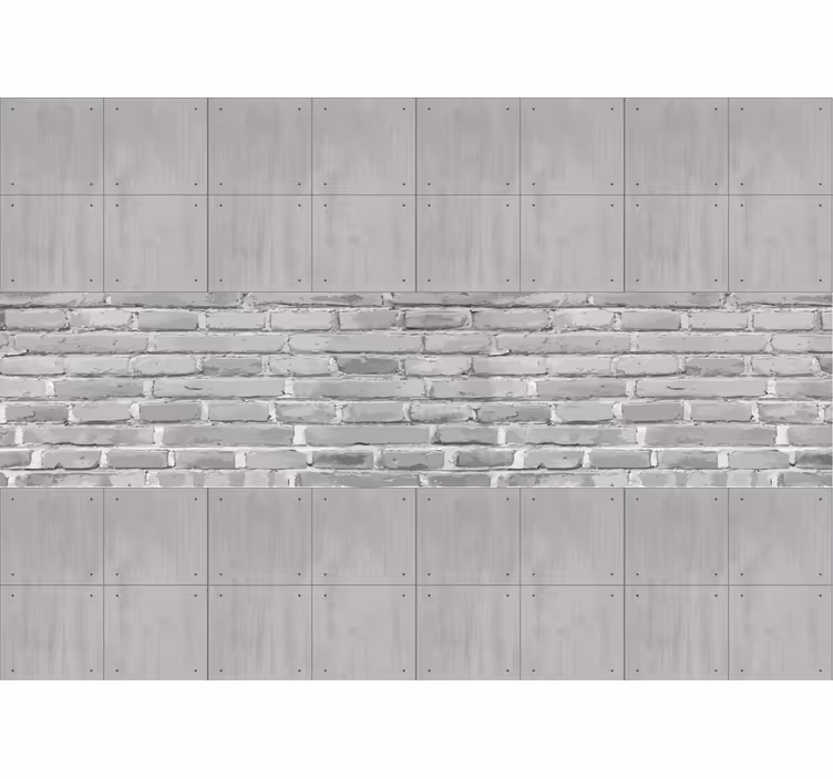 Fototapet gri panouri din beton - TenStickers