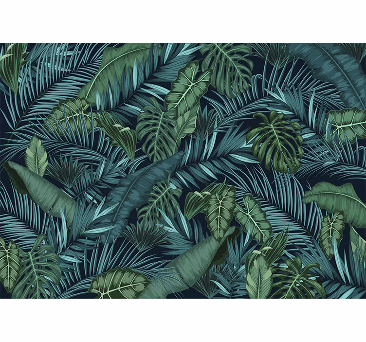 Fototapet coridorul junglei - TenStickers