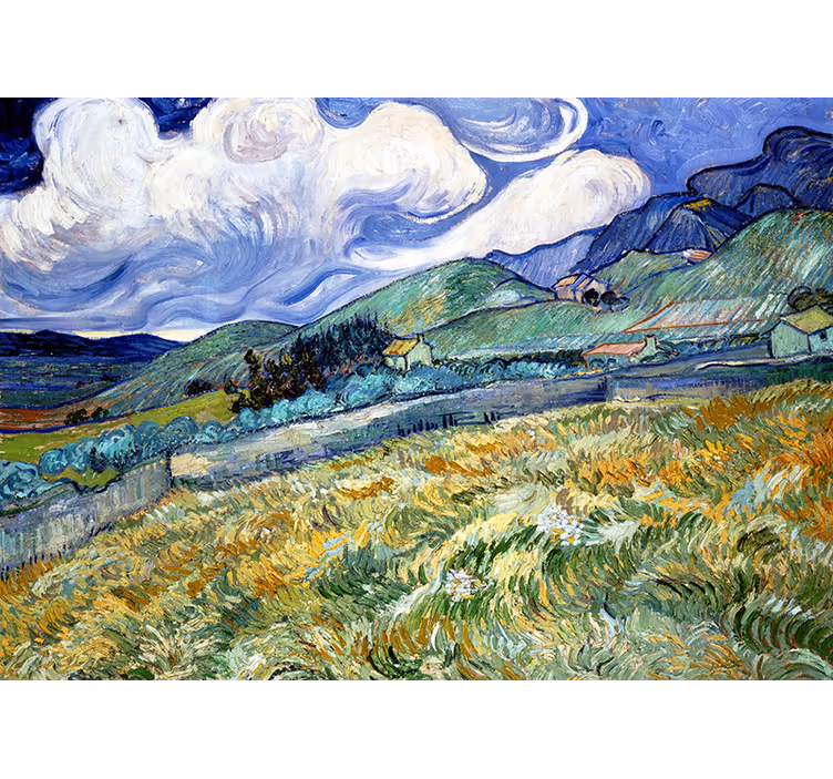 Fototapet coridorul iris artistic van gogh - TenStickers