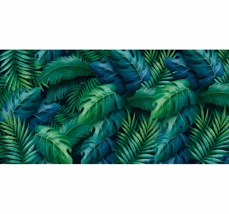 Fototapet bilete frunze tropicale elegante - TenStickers
