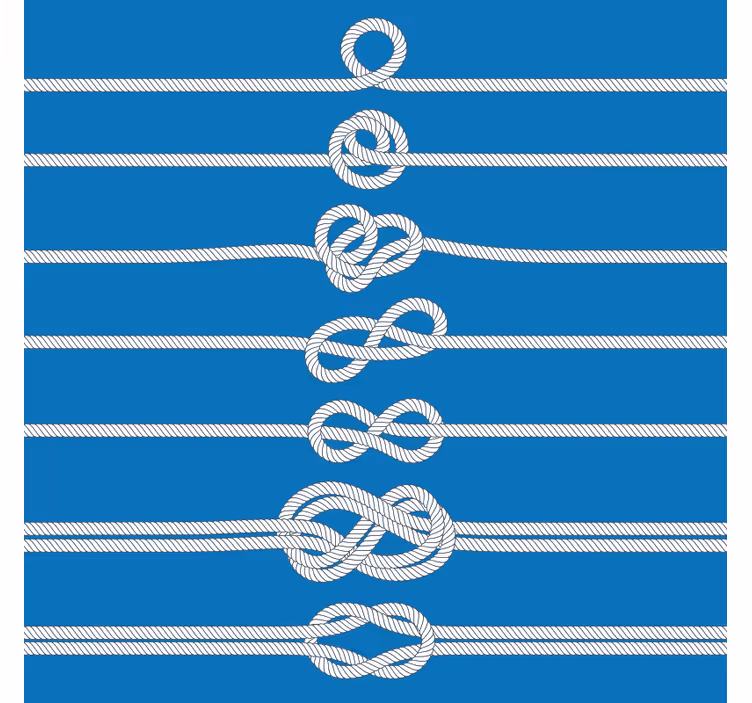 Fototapet albastru marin nudo - TenStickers