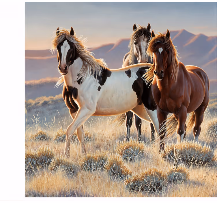 Picturi murale cu alte animale cal - TenStickers