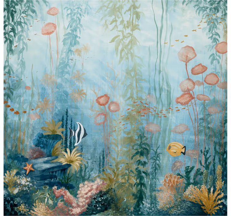 Fototapet mare lumea oceanului - TenStickers