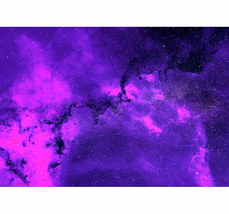 Nebuloasă violetă din gama noastră de pereți purple - TenStickers