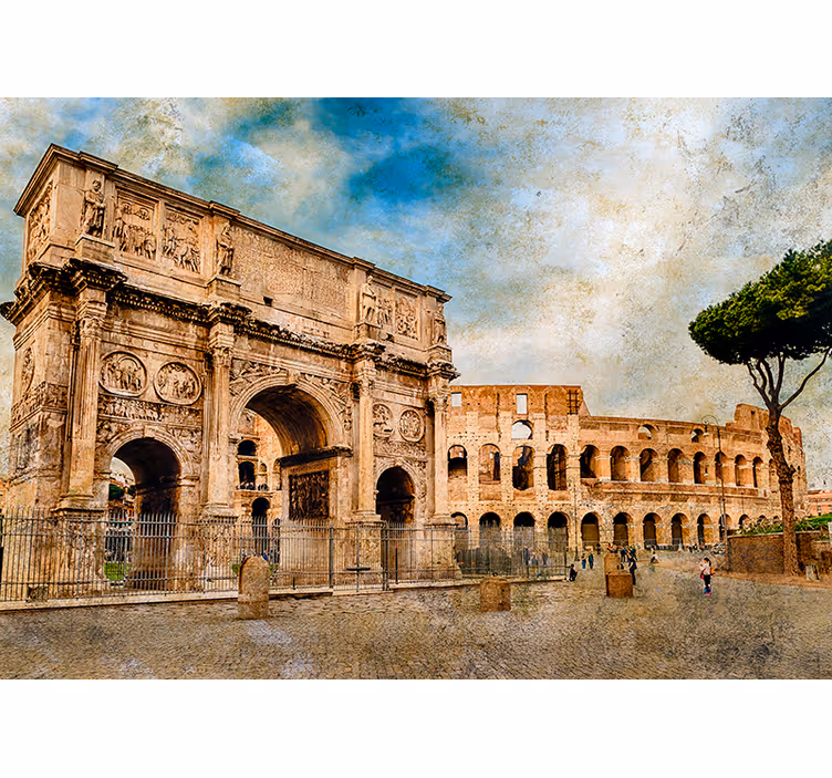 Arc de constantina italia murale de perete - TenStickers