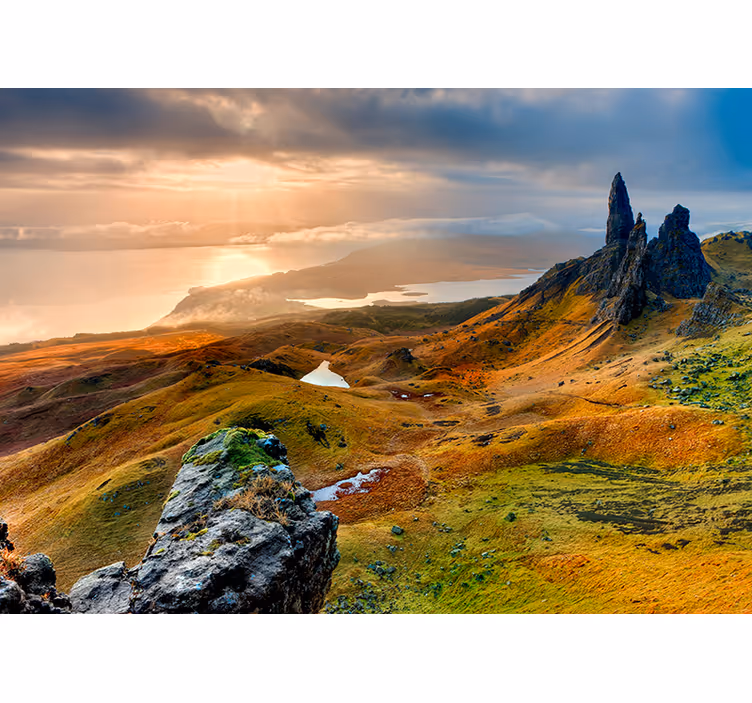 Isle of skye nature natură murală - TenStickers