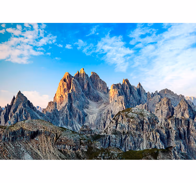 Trei vârfuri dolomite pictură murală - TenStickers