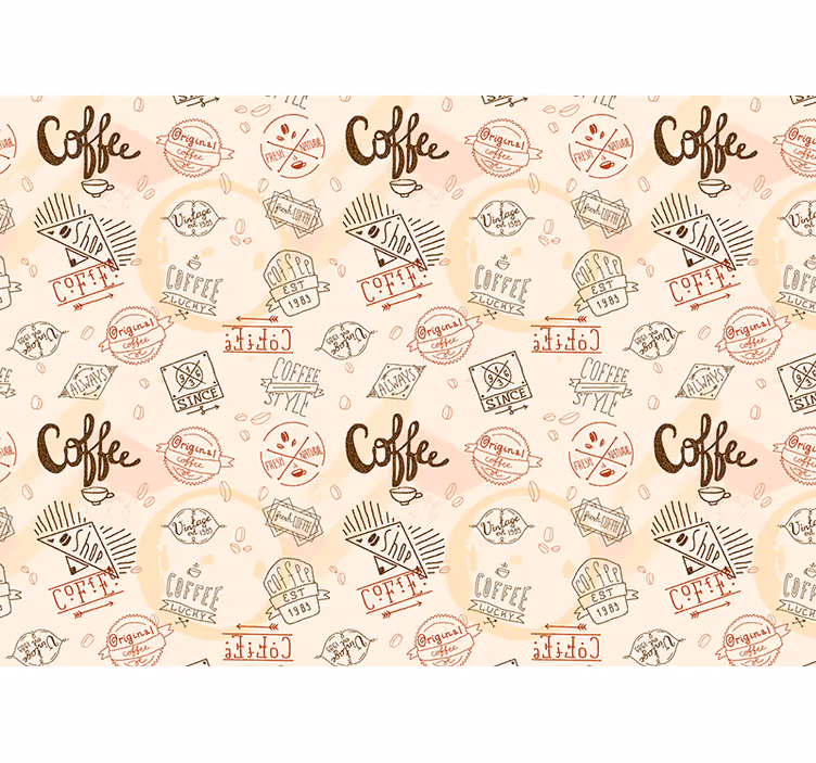 Pictură de perete bucătărie cafea - TenStickers