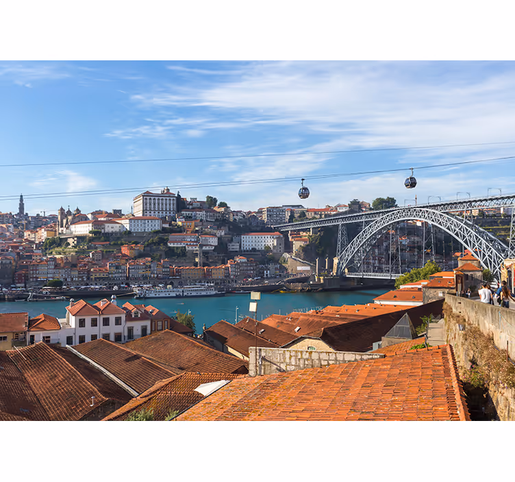 Mural mural porto panorama - TenStickers