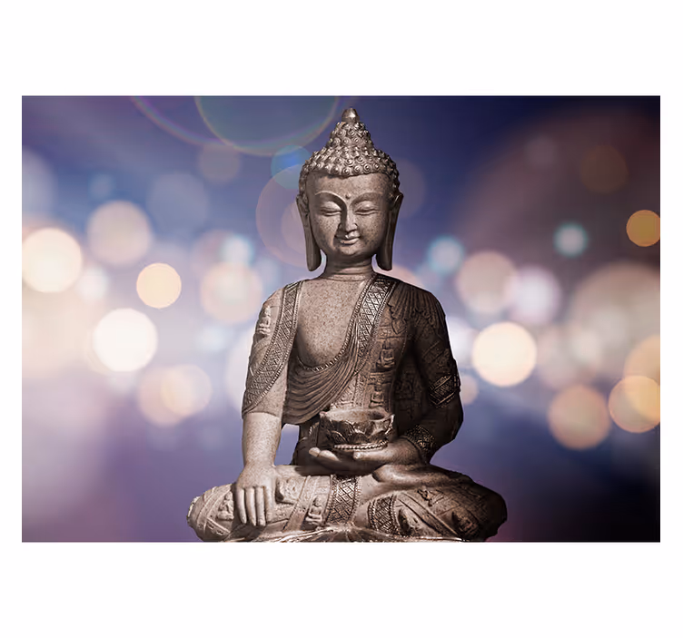 Tapet mural mural statuie buddha - TenStickers