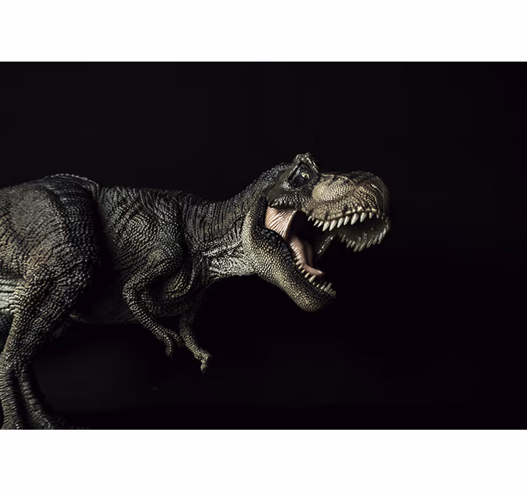 Fototapet animale dinozauri și plante - TenStickers