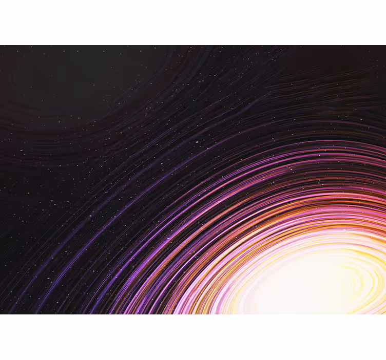 Spațiul fototapet model de vârtej galactic - TenStickers