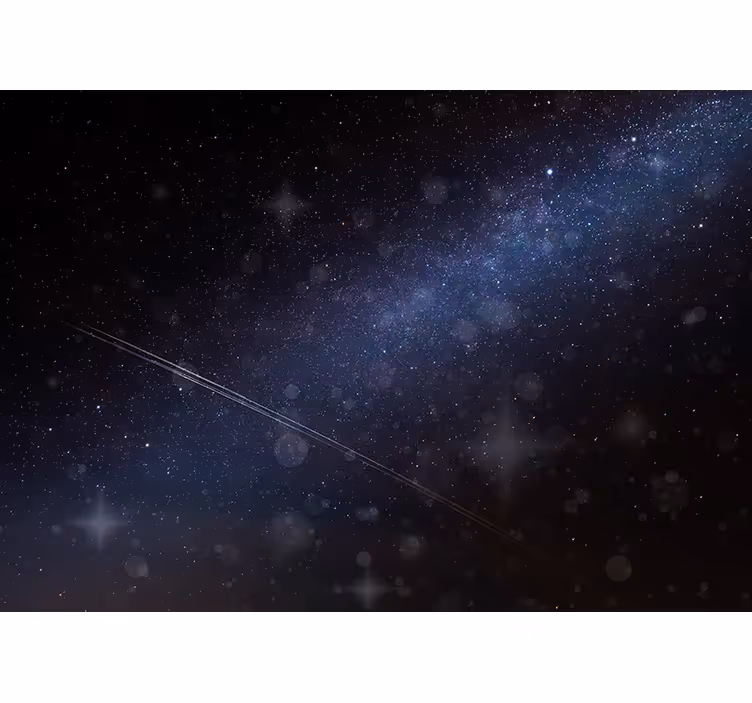 Murală de perete galaxie plină de stele - TenStickers