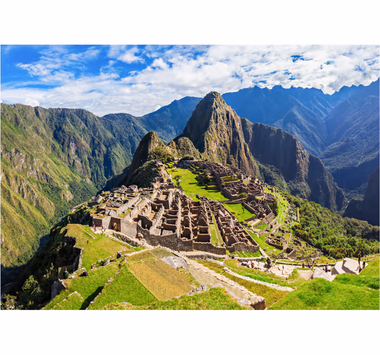 Fototapet de oraș peisajul machu picchu - TenStickers