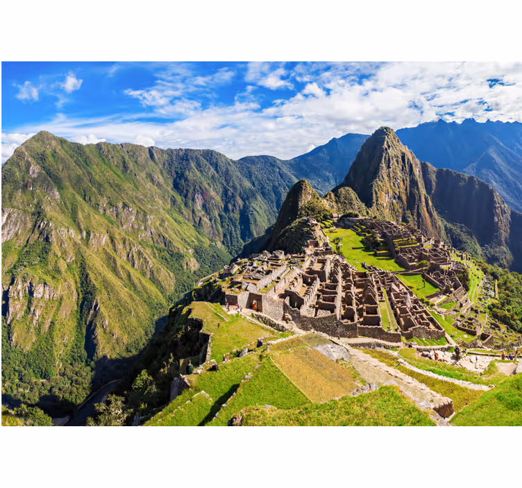 Fototapet de oraș machu picchu view - TenStickers