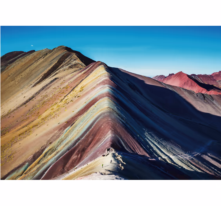 Muntele fototapet peisaj montan vibrant - TenStickers
