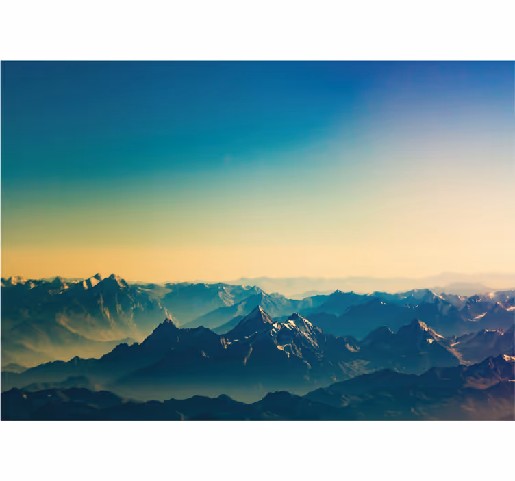 Muntele Fototapet peisaj montan grandios - TenStickers