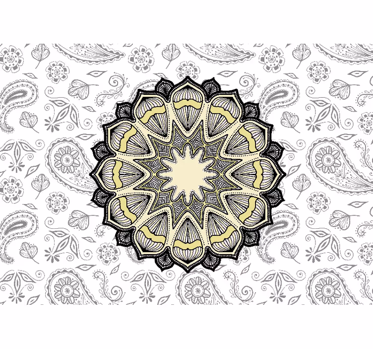 Fototapet mandale motiv mandala elaborat - TenStickers