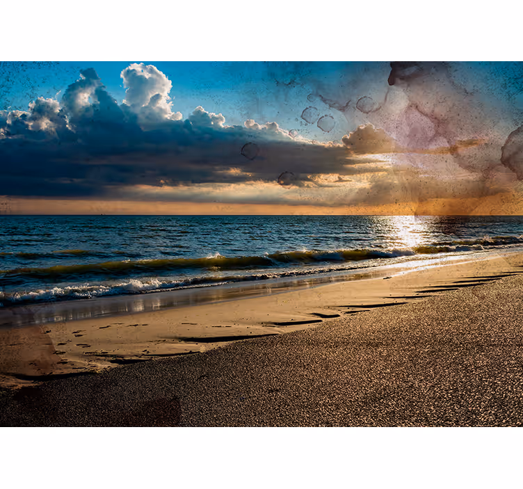 Fototapet natura vedere senină la ocean - TenStickers