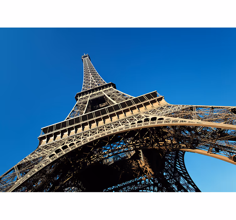 Fototapet Paris punct de belvedere al turnului eiffel - TenStickers