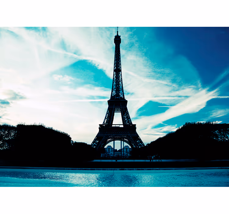 Fototapet Paris schița turnului eiffel - TenStickers