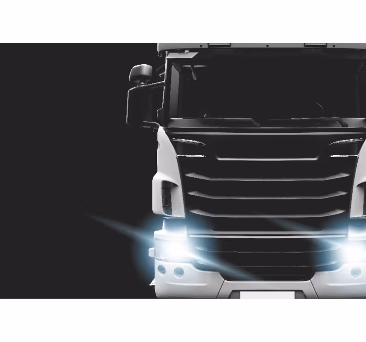 Mural de far de camion far întunecat - TenStickers
