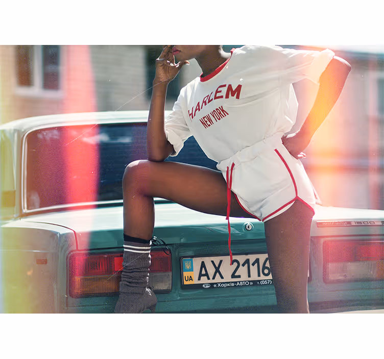 Fototapet persoane poză în stil harlem - TenStickers