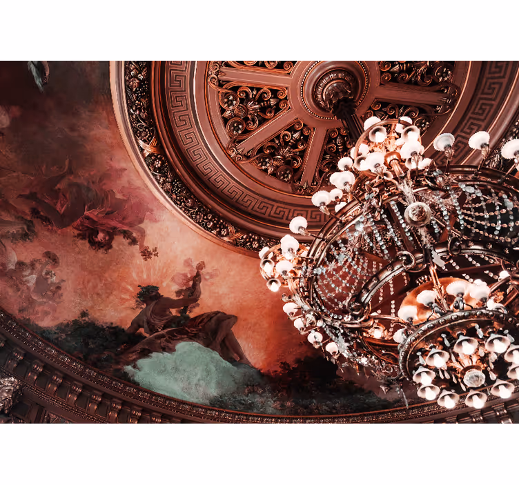 Tavanele muralului foto palais garnier - TenStickers