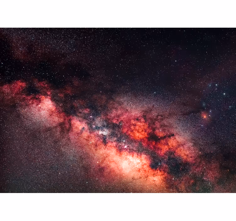 Spațiul fototapet scenă nebulă galactică - TenStickers