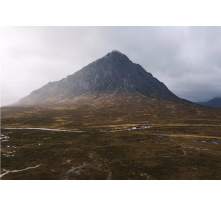 Muntele fototapet vârful montan majestic - TenStickers