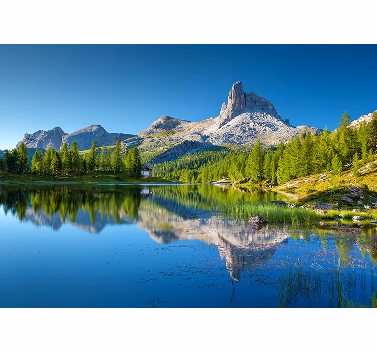Fototapet peisaje reflecții montane - TenStickers