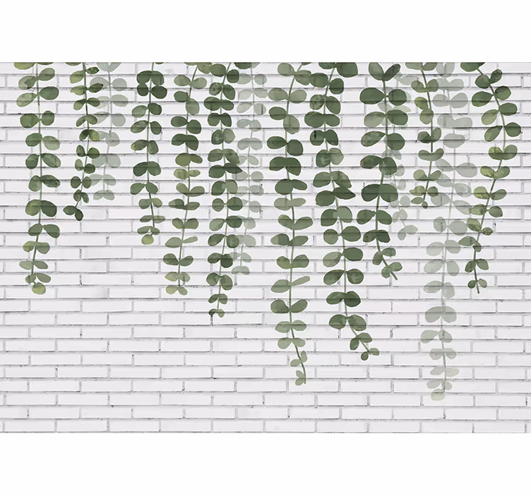 Arbori fototapet verde de suspendat - TenStickers