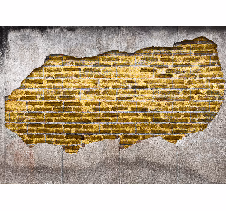 Fototapet texturat model piatră crăpată - TenStickers