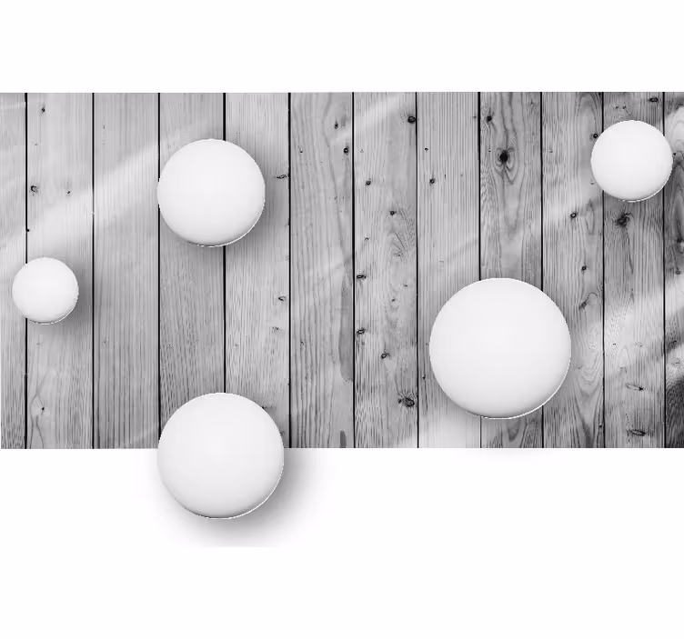 Fototapet texturat aranjament sferic geometric - TenStickers