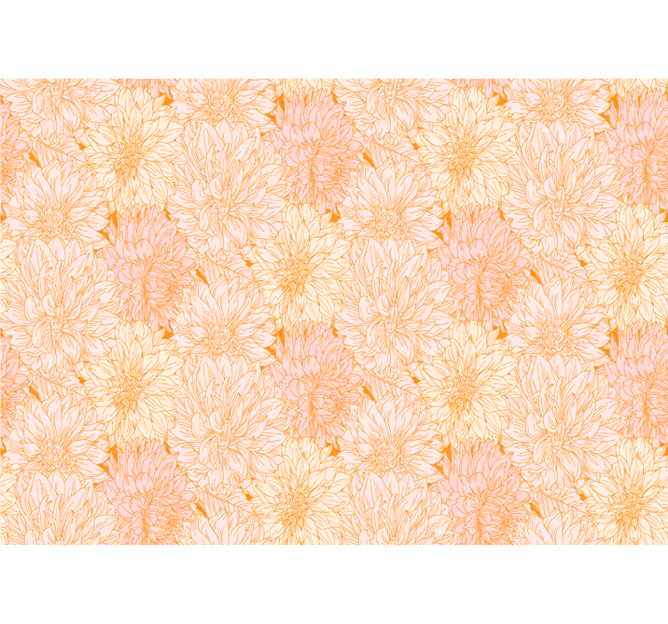 Fototapet cu flori model floral delicat - TenStickers