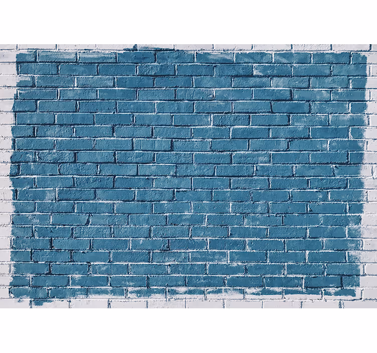 Cărămizi din beton pictate fototapetde artă clasică - TenStickers