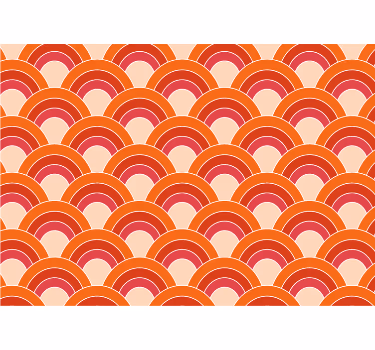 Petale geometrice model abstract fototapetde perete - TenStickers