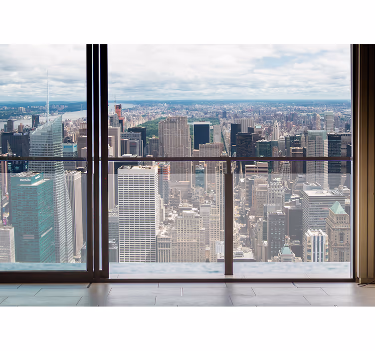 Fototapet de oraș skyline din new york - TenStickers