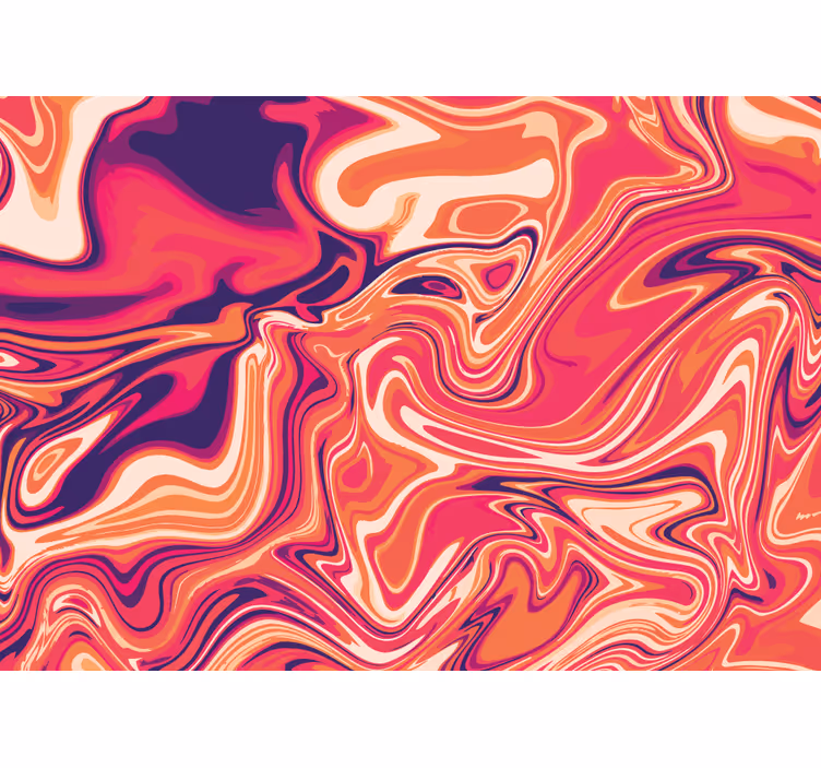 Fototapet abstract modele de spirale fluide - TenStickers