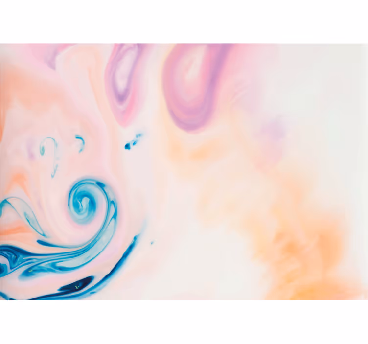 Fototapet abstract vârtejuri fluide delicate - TenStickers