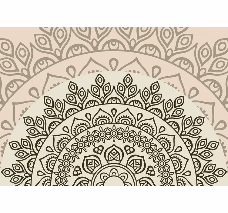 Fototapet mandale motiv mandala complex - TenStickers