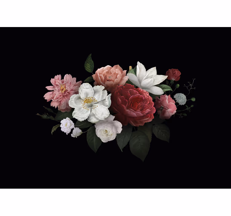 Fototapet cu flori aranjament floral înflorit - TenStickers