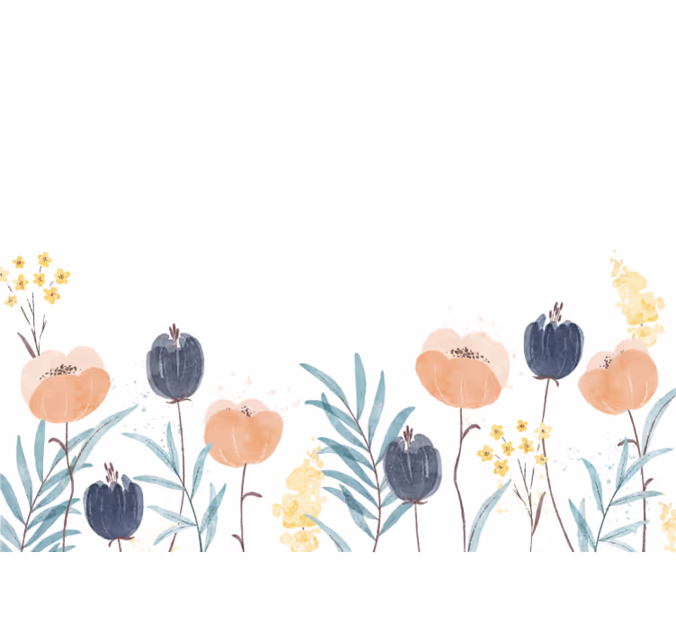 Fototapet cu flori compoziție florală încântătoare - TenStickers