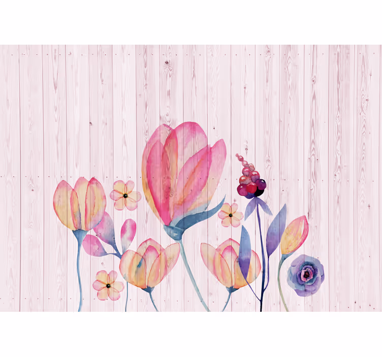 Fototapet cu flori compoziție florală elegantă - TenStickers