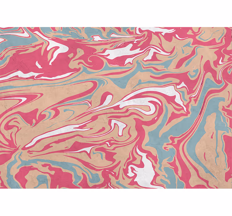 Fototapet abstract cu modele de marmură fluidă - TenStickers