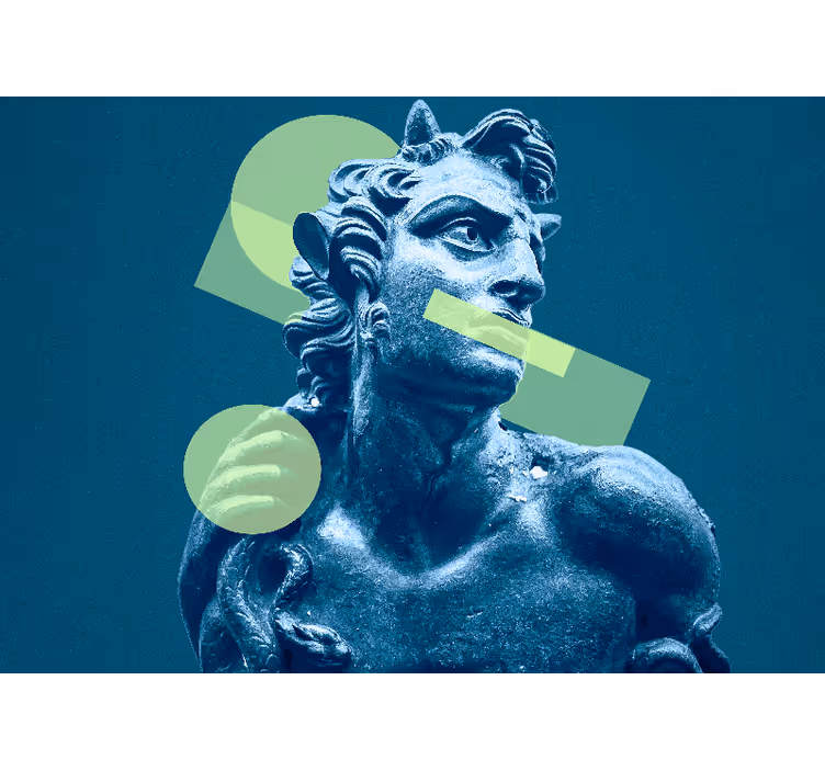 Murală de artă pop artă statuie greacă artă clasică - TenStickers