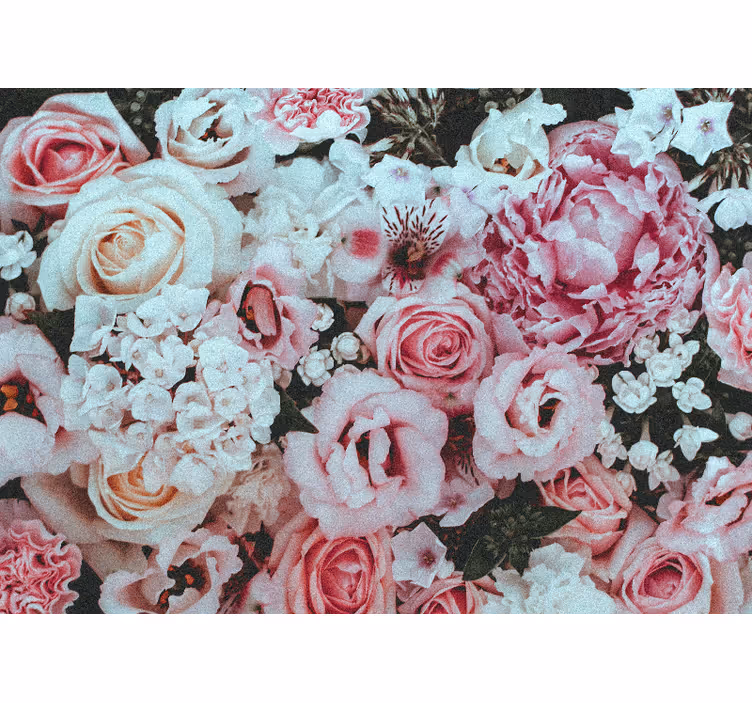 Fototapet cu flori aranjament floral încântător - TenStickers