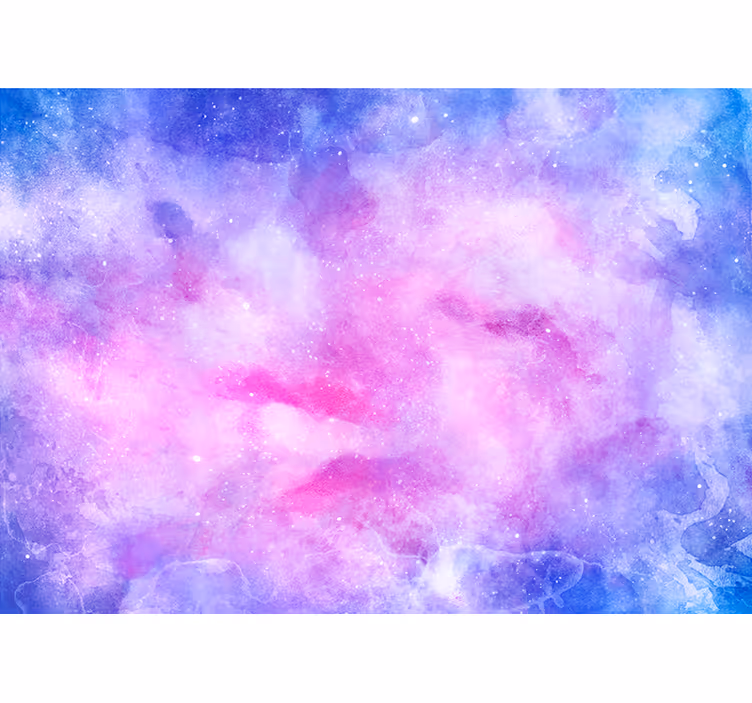 Fototapet abstract peisaj de vis celest - TenStickers