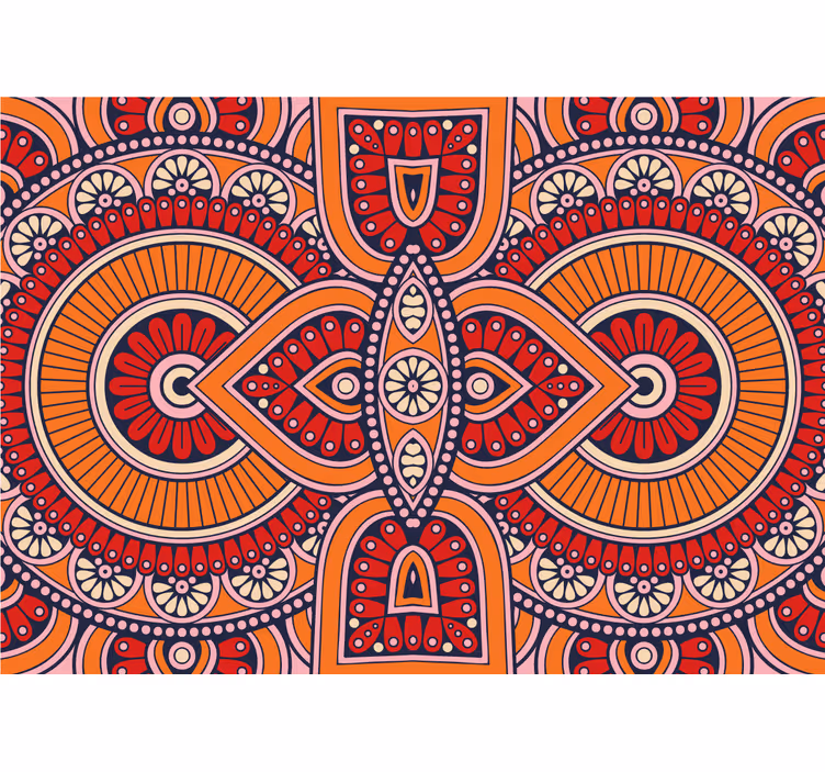 Fototapet mandale motive circulare elaborate - TenStickers