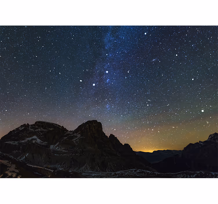 Spațiul fototapet minunile cerului nocturn - TenStickers